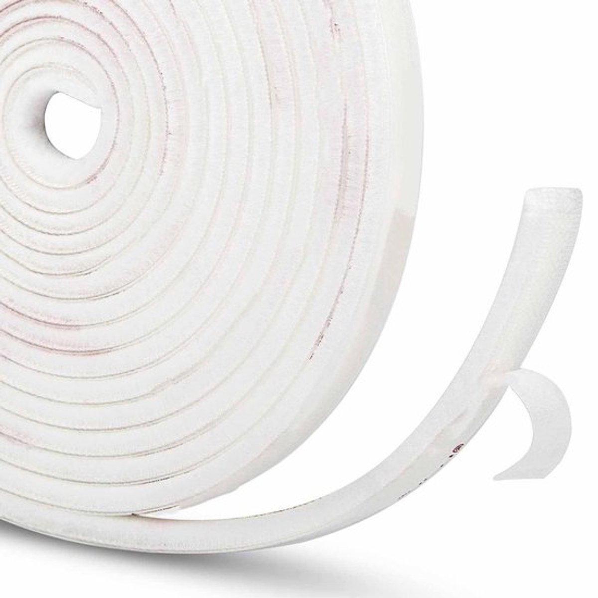 Tochtstrip voor ramen, tochtstrip voor deuren, weerstrip, raam- en deurafdichting, zelfklevende borstelafdichtstrip voor schuifdeuren, wit