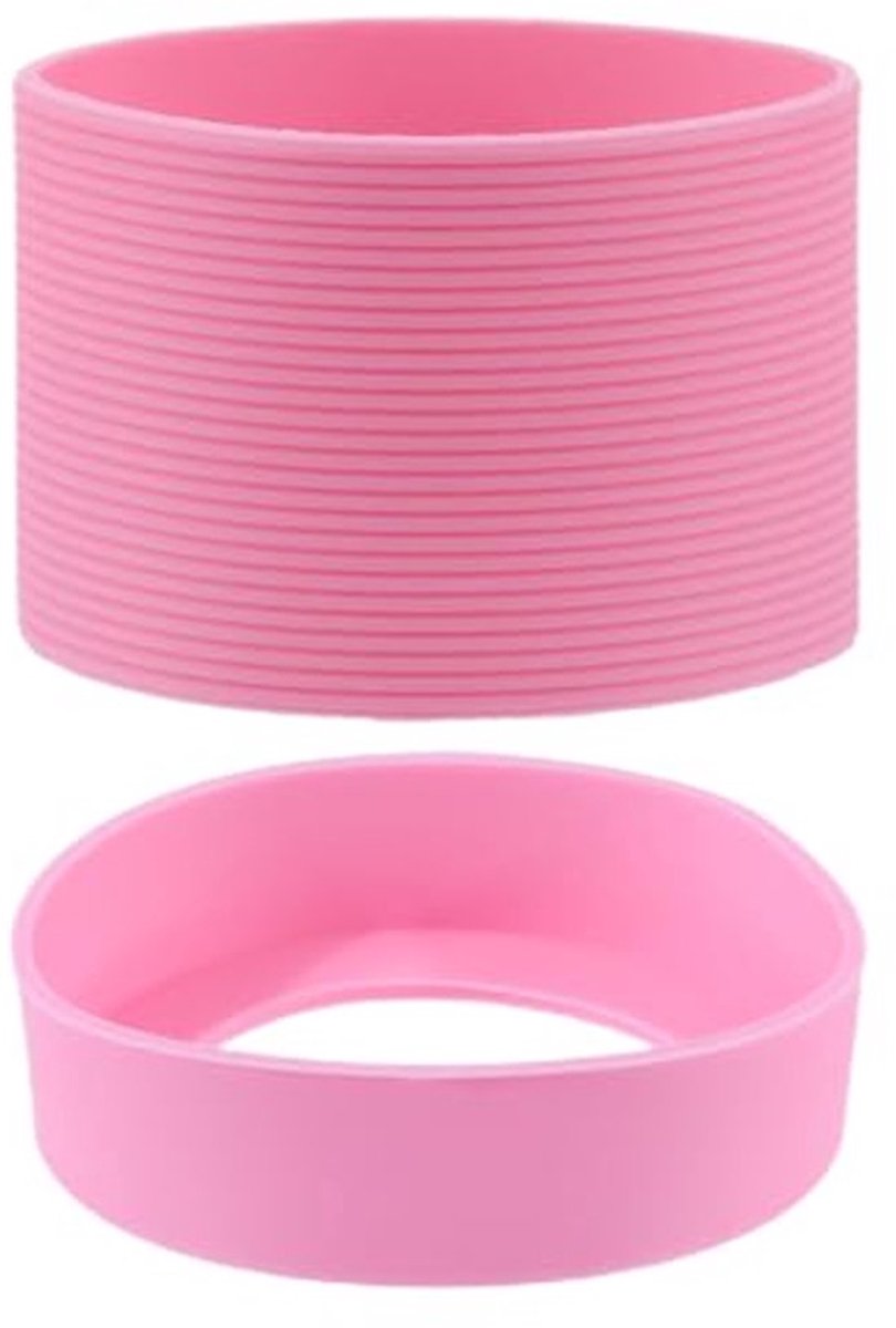 Dubbele beschermende siliconen bodembeschermer, 350-680 ml, universele antislip waterflesbeschermer, accessoires voor waterflessen van veel merken