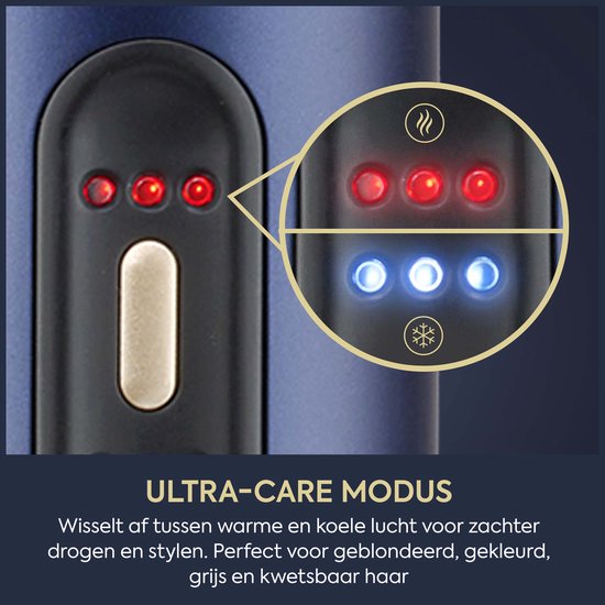 BaByliss 3-in-1 Wet to Dry Air Wand AS6550E Föhn - Drogen / Stylen / Volume - High Speed Digitale Haardroger (123km/h) - Bekend van TV