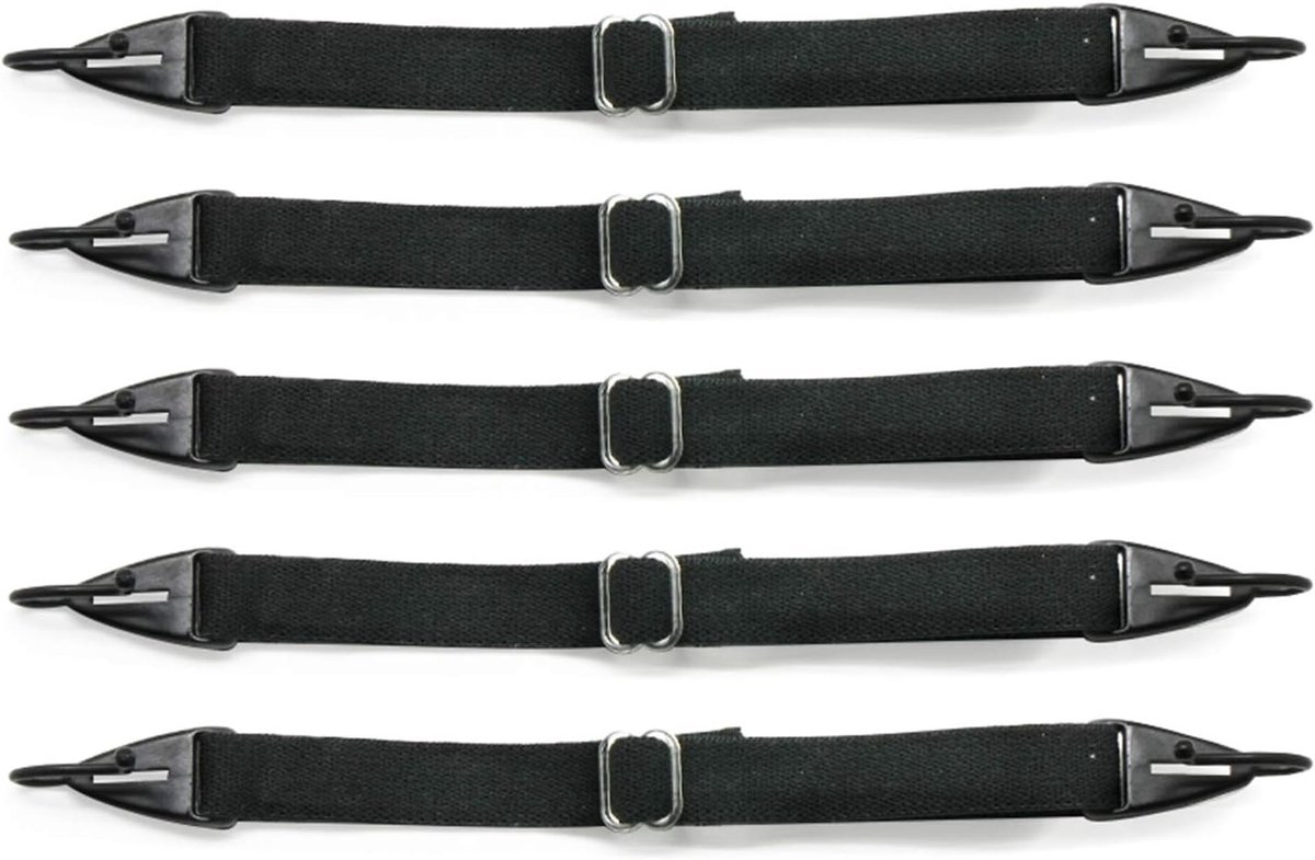 Zwarte brillenkoord voor kinderen, sportbrillen band, 5 stuks, ideaal voor actieve kinderen en schoolgebruik