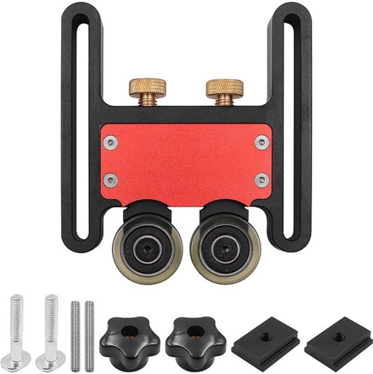 Stoere Spring Board Saw Table Press Tools Bearing Roller Holder Voor Tafelzaag Freesbanken En Bandsagen Tafelzaag Jig Gids