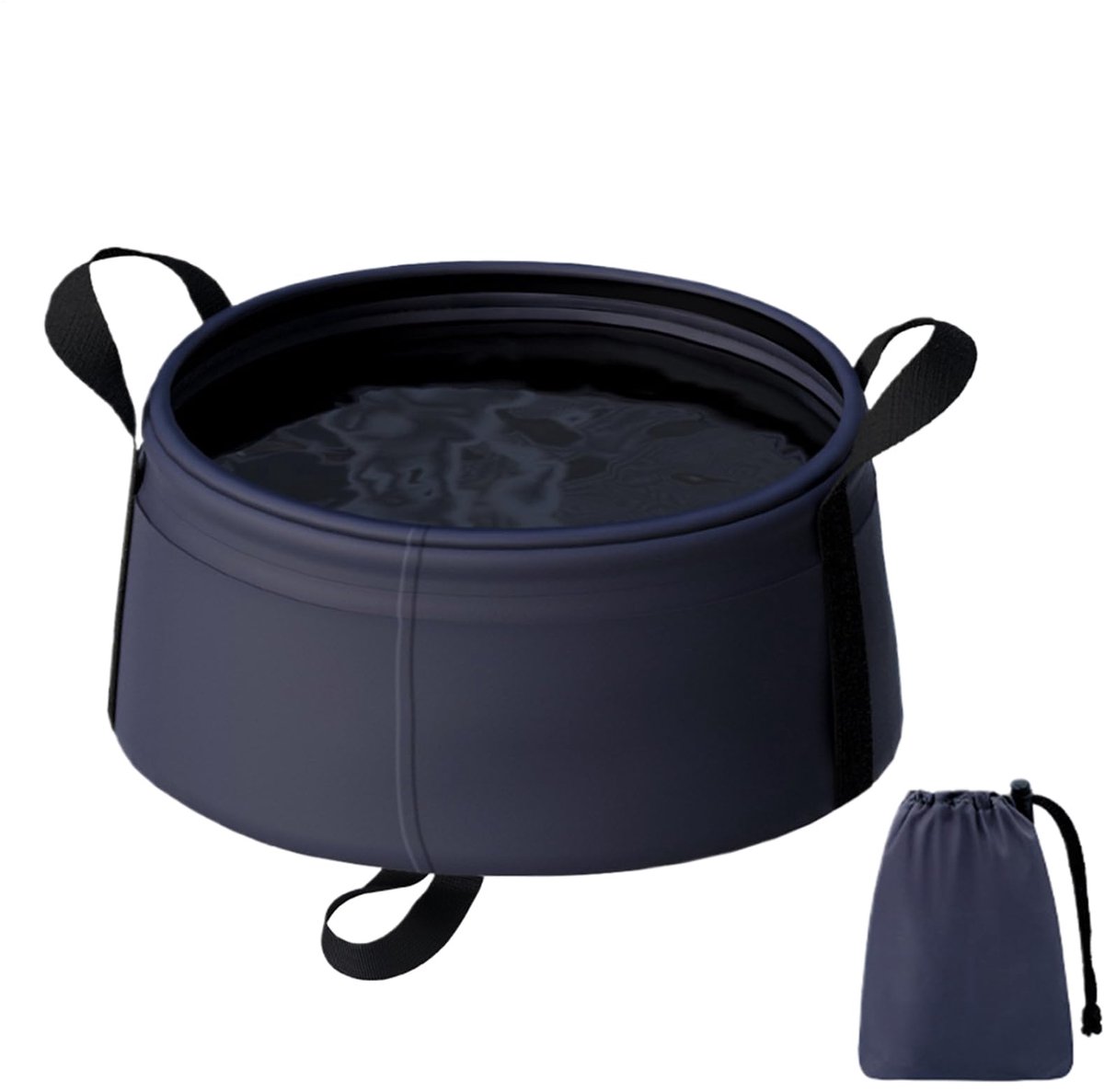 Wastafel mand - opvouwbaar 11,81x11,81 inch multifunctioneel compact voor keuken voetbad voetverzorging en korte en lange reizen
