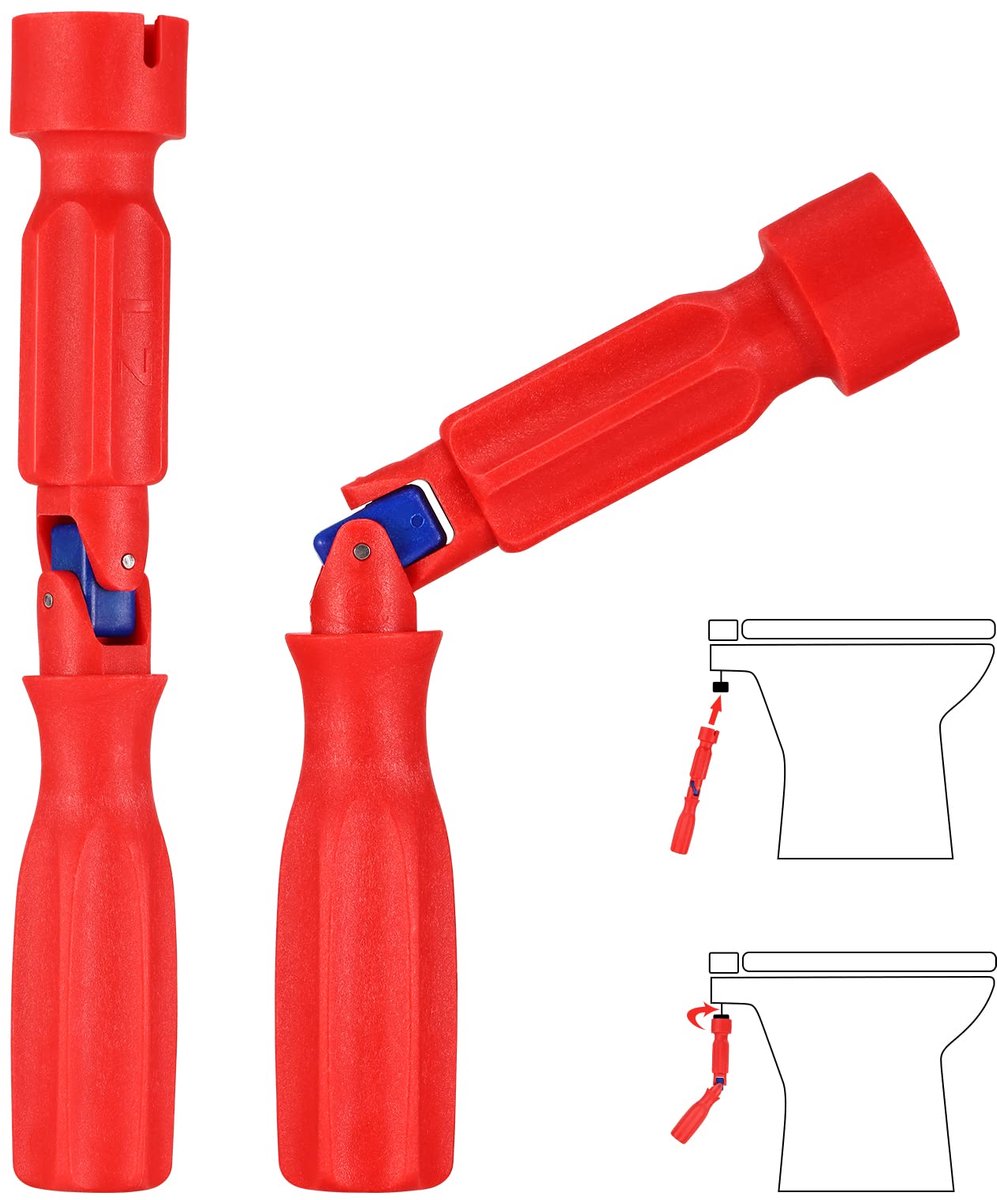 Toiletbril sleutel - universeel montagegereedschap kunststof 10/13/17 mm hoogwaardig reparatiehulpmiddel voor toiletinstallatie