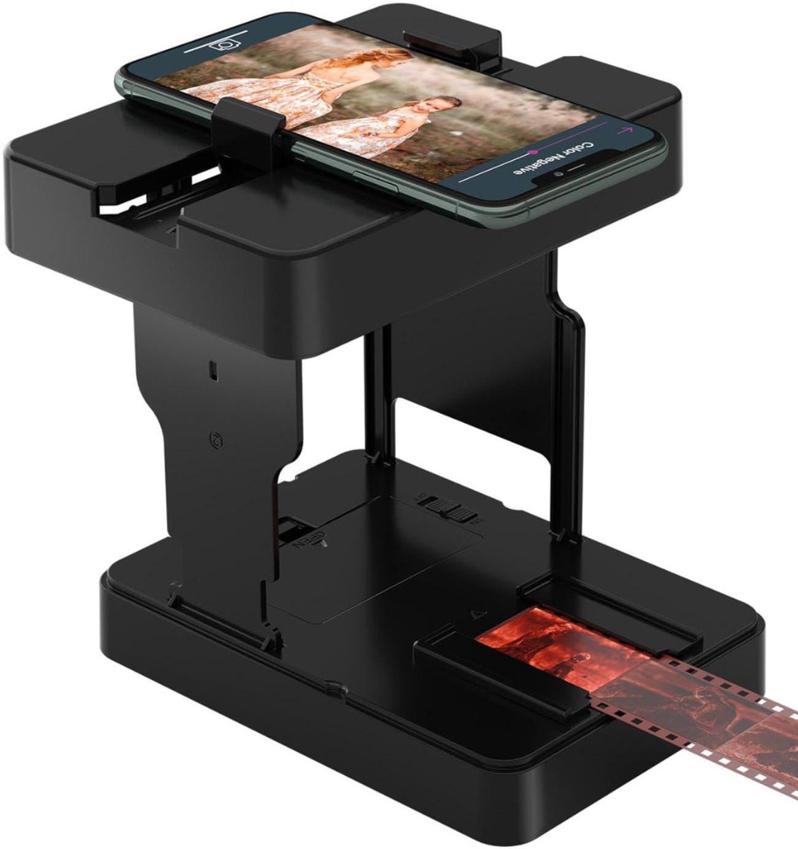SNJY® Negatiefscanner - Dia Scanner - Digitaal Maken Foto - 35 mm - Zwart