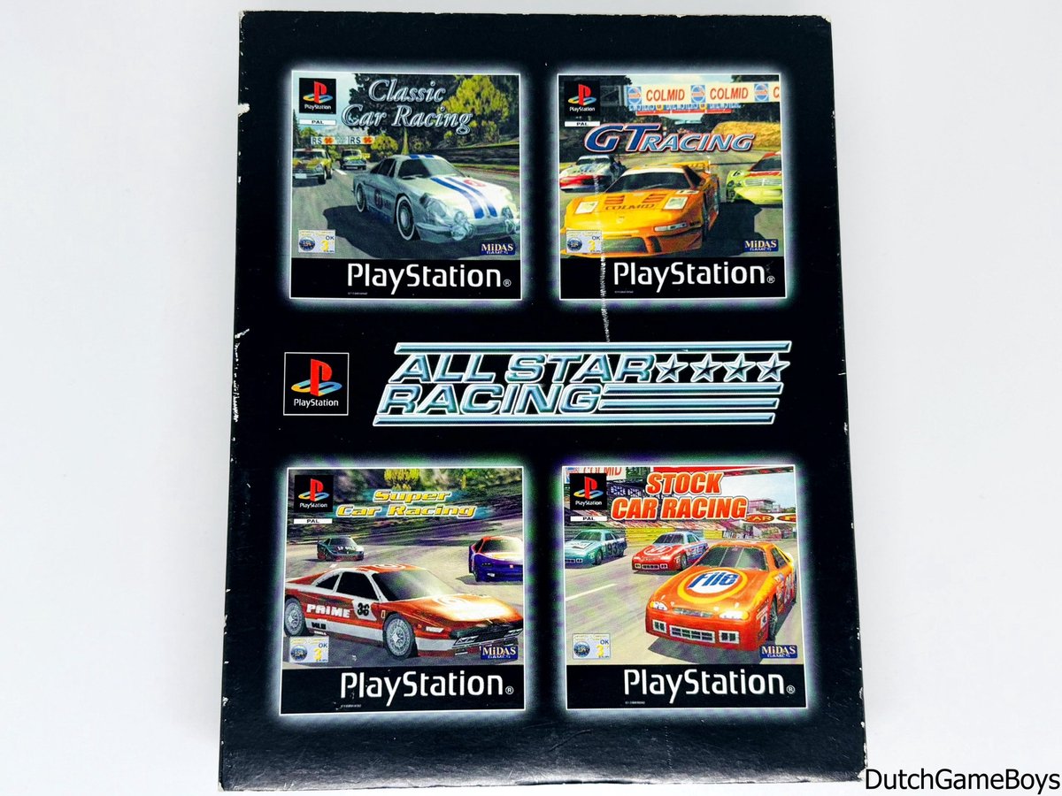 Playstation 1 / PS1 - All Star Racing - Big Box