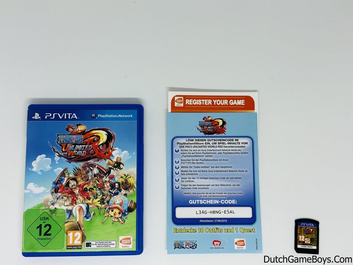 PS Vita - One Piece - Unlimited World Red