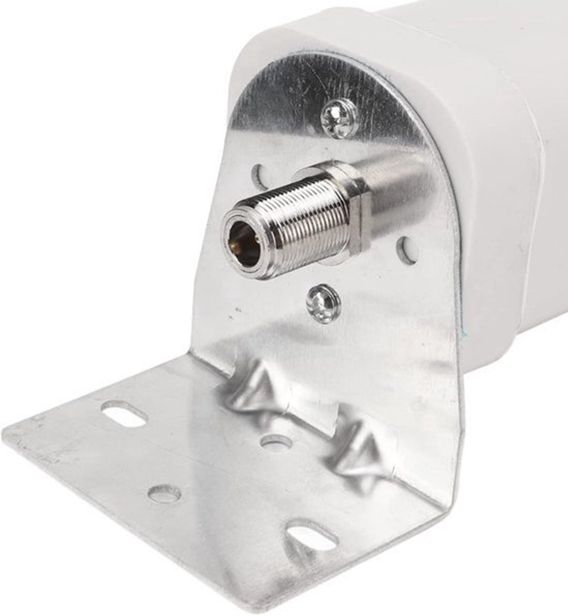 Outdoor TV-antenne Waterdicht 10/12DBI Signaalontvangst met hoge versterking Draadloze 4G-antenne Wandgemonteerde vat Terrestrische HD-antenne U-vormige klem Installatie-antenne