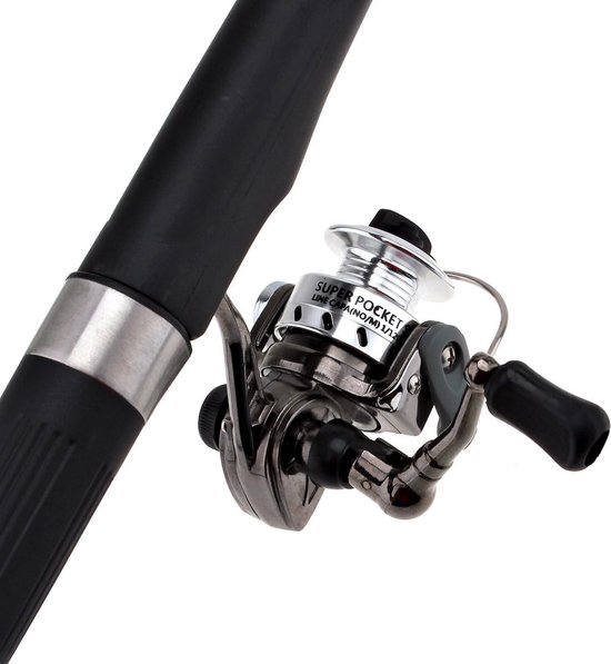Allecta - Mini Spinning Reel 4.3:1 Gear van Metaal voor Karper, Bas, Forel - Glad en Krachtig - Zoetwater & Zoutwater Geschikt van Allecta — afbeelding 2