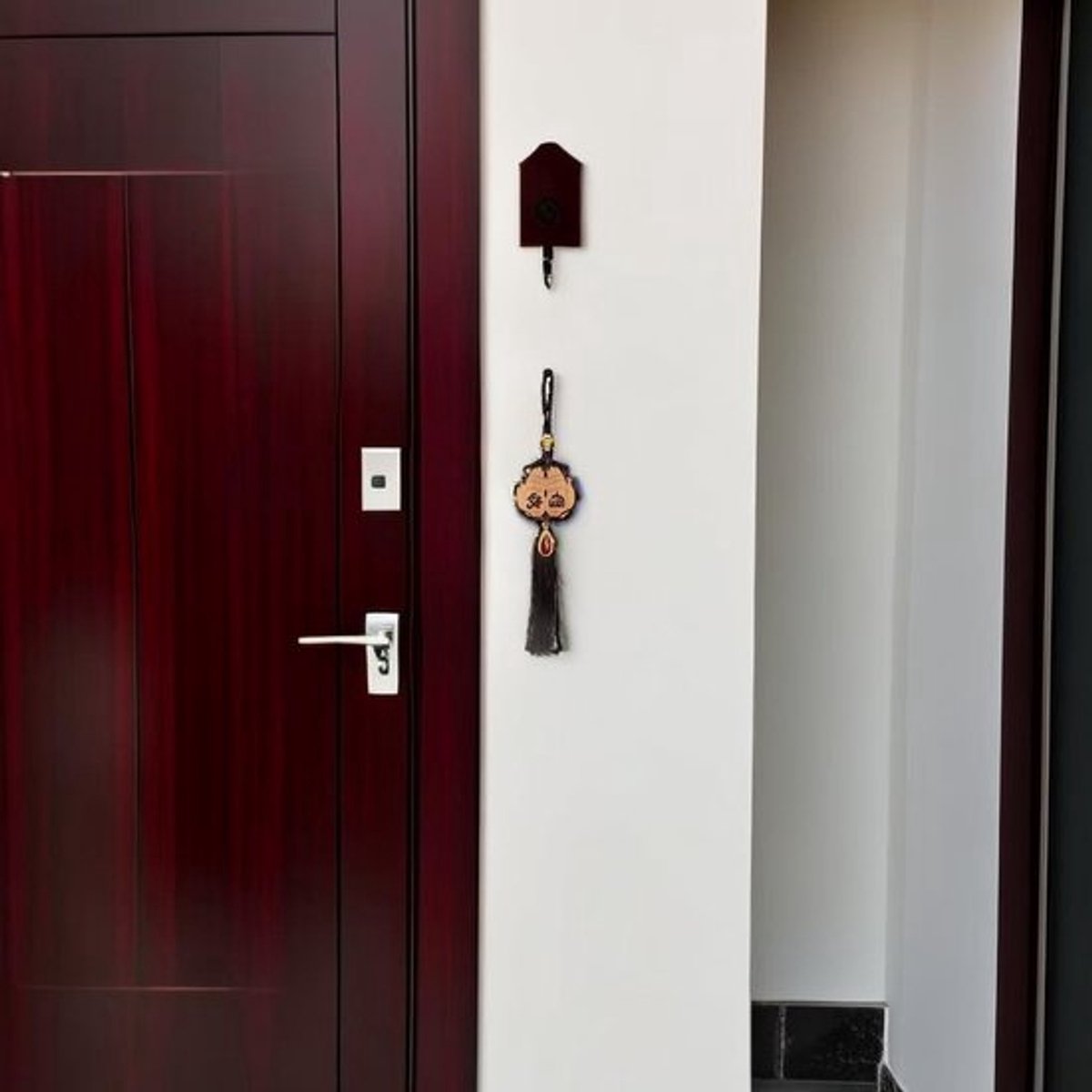 - Moslim Auto Opknoping Ornamenten - Islamitische Hangers - Imitatie Hout - Auto Decoratie - Opknoping Hangers - Geschikt voor Auto - Bruin - Modern - Islamitisch.