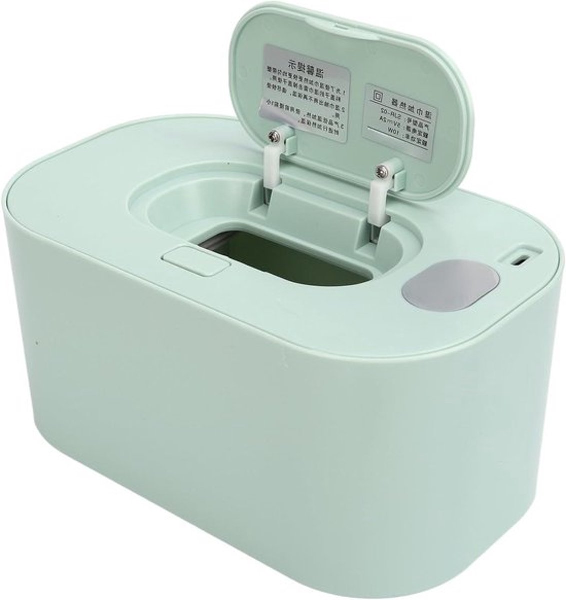 - Vochtige Doekjesverwarmer - Huishoudelijk - Energiebesparend - Draagbaar - Constante Temperatuur - Toiletten - Groen
