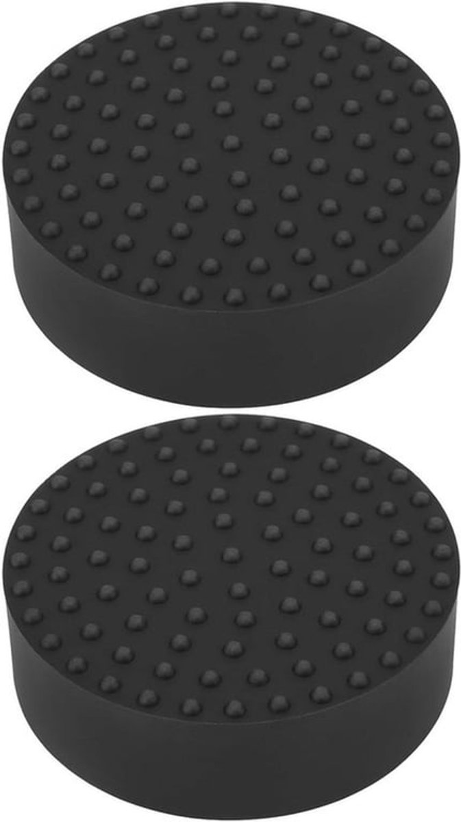Rubber Jack Pad - Jack Zadel - Diameter 48mm - 50mm - Dikte 14mm - 2 Ton Jacks - Zwart Rubber Lift Pad - Geschikt voor Meeste 2 Ton Jacks