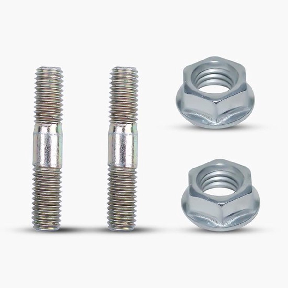 Studs & Nuts Kit voor Husqvarna 136 137 141 142 kettingzaag - Bar Onderdelen - Montageset met Stangen en Moeren