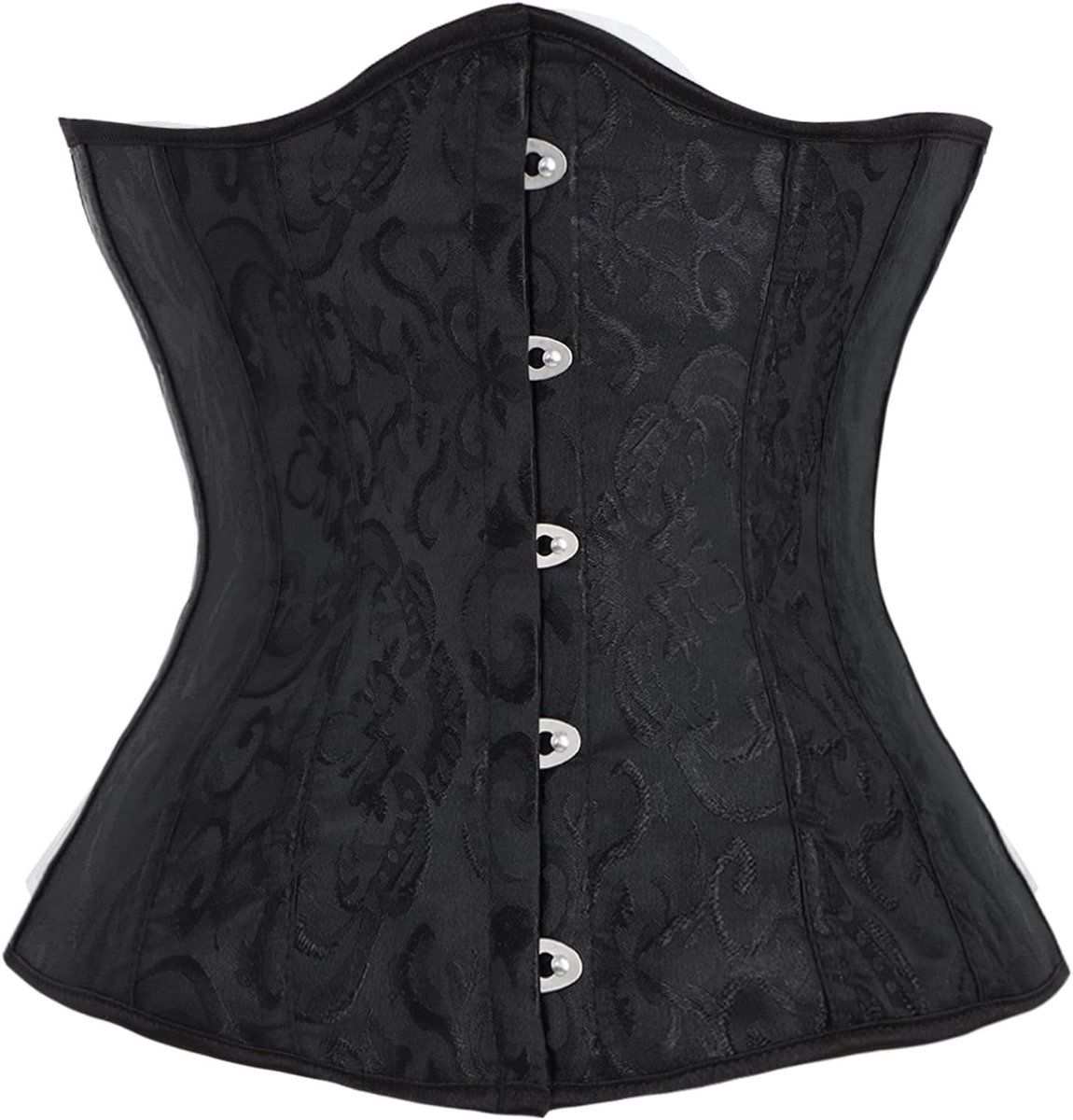 Gothic Underbust Corset voor Vrouwen - Taille Trainer met Kant voor Cosplay en Halloween Outfits