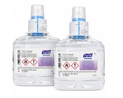 PURELL Advanced Handdesinfectie Foam Navulling 1200 ml – Alcoholische Handdesinfectie – Voor PURELL LTX-12 Dispenser – 70% Ethanol - 2 stuks
