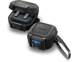 Spigen Lock Fit Hoesje Geschikt voor Samsung Galaxy Buds 4 / 4 Pro Zwart