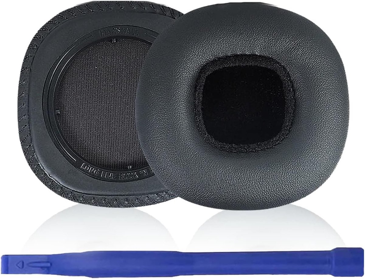 Vervangende Oorkussens voor Bluetooth Hoofdtelefoons, Geheugenschuim en Leer, Comfortabele ANC Ear Pads