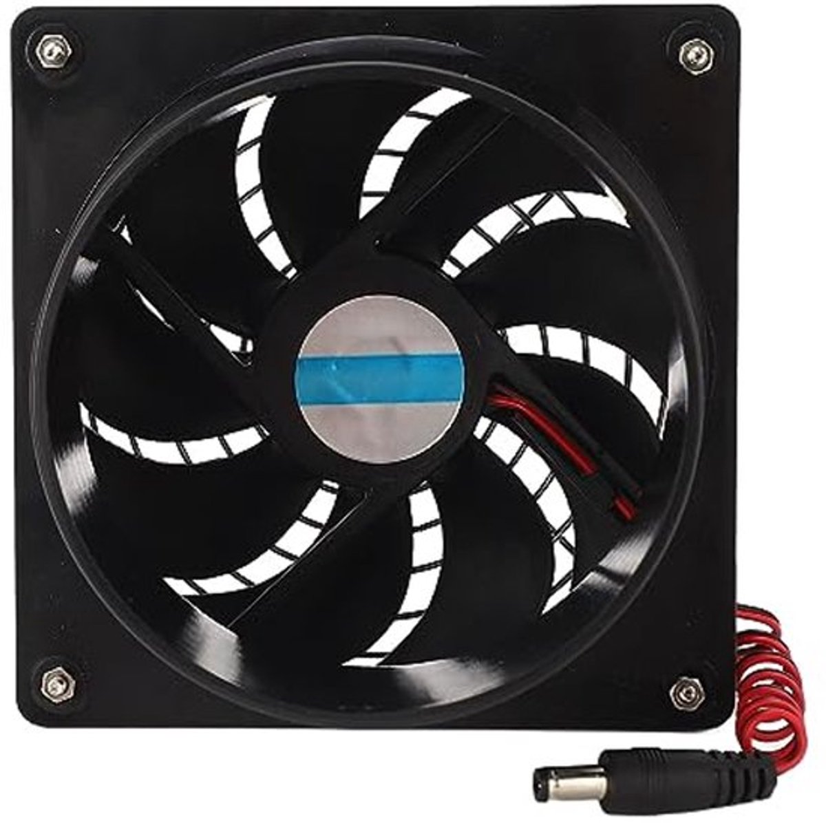 Zonne-energie Afzuigventilator, 50W Zonnepaneel Hoge Snelheid Afzuigventilator, Ventilator voor Serre, Kippenhok, Schuur, Huisdierhuis, Garage, Buiten & Binnen