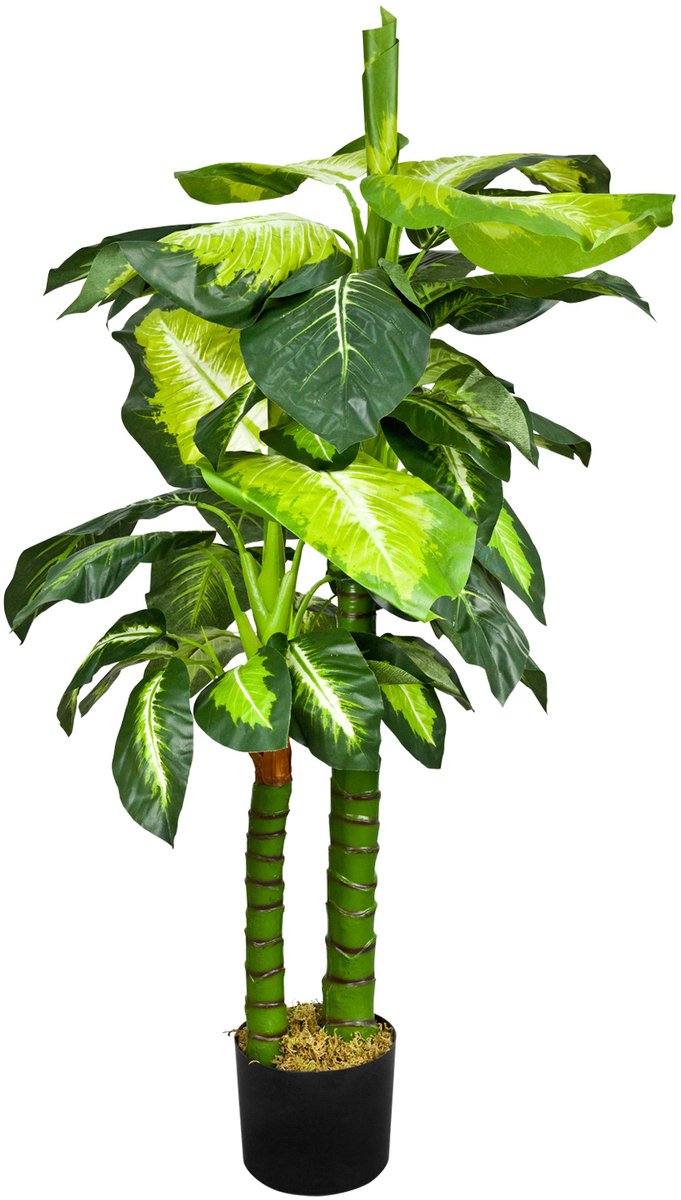 Kunstmatige Valse Dieffenbachia Plant Decoratie Bininnen 110cm DECOVEGO
