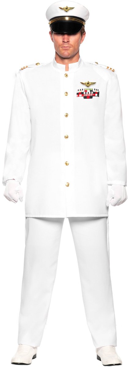 Navy admiraal kostuum