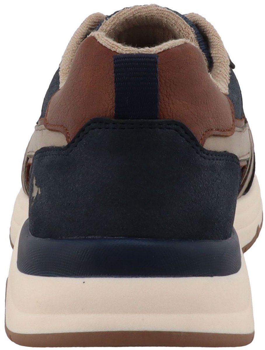 Mustang 26M0291006 herensneaker blauw/bruin