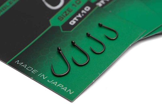 Matrix X8 X-Power Carp Eyed-Barbless (10 pcs) - Maat : 12 van Matrix — afbeelding 3