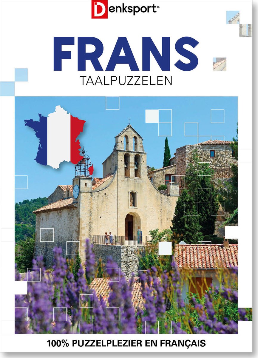 Denksport Frans Taalpuzzelen puzzelboek, editie 2