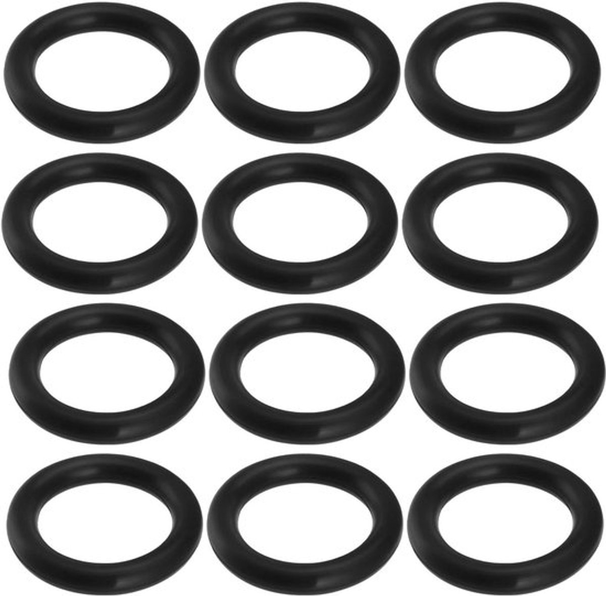 O-ringafdichtingen - EPDM - 50 stuks - zwart - irrigatiesystemen - wateraansluitingen - tu