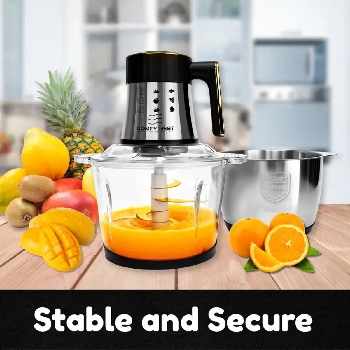 Comfy Nest Elektrische Hakmolen 3-in-1 thumbnail 4