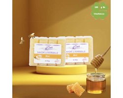 La Cigale Savon de Marseille Zeep - Glycerine en Honing - 100 gram - 8 Zeepblokken