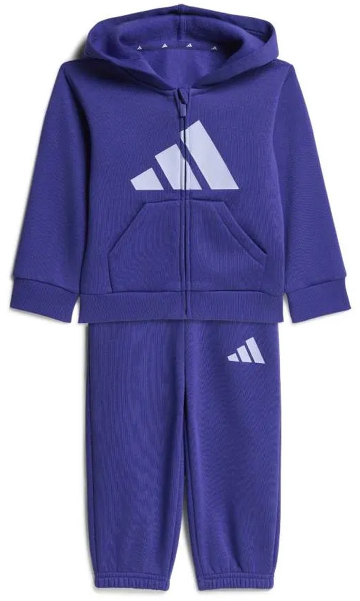Adidas Essentials Track Suit Set 24 Months-3 Years Kinderen Paars