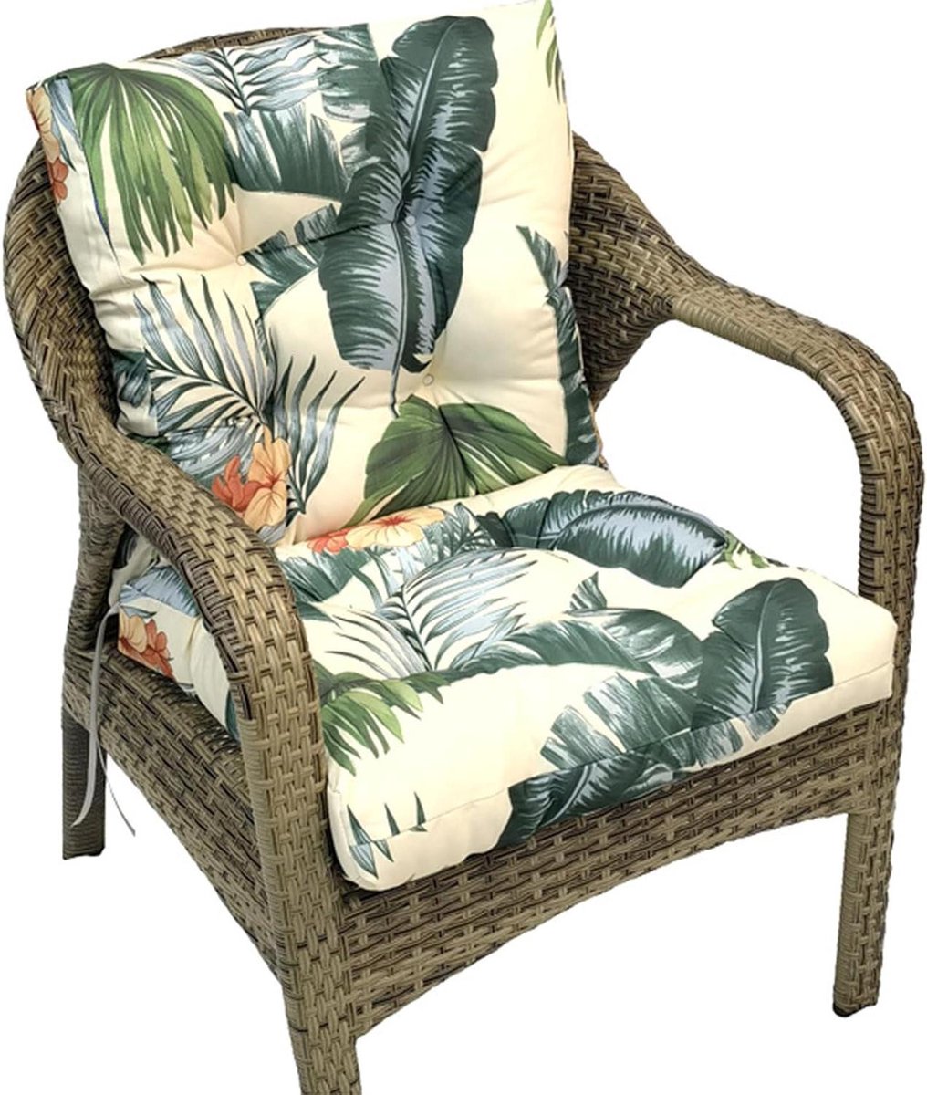 Tuinstoel Kussen - Schommelstoel Pads - Buiten Ontspannen - Hoge Dichtheid Polyester - 100x53cm - C