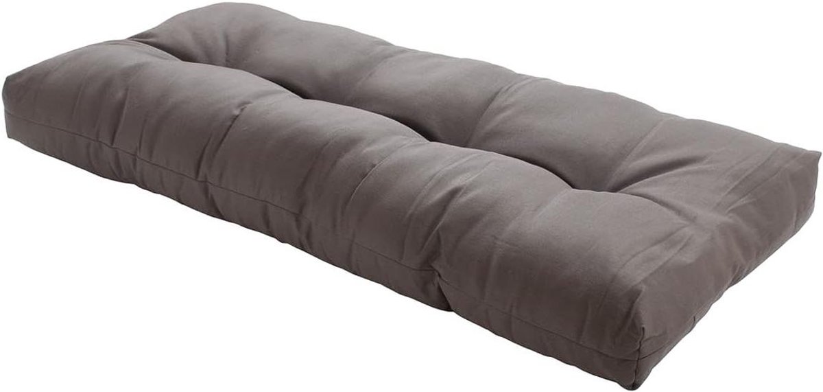 Bankkussen Buiten - Zitkussen Patio - Comfortabel Zitten - Waterafstotend Olefin - 42x18 Inch - Oma Grijs