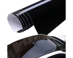 Autosticker Folie - Beschermfolie Wrapping - Auto Personalisatie - AirFree Systeem - 50cm x 150cm - Zwart