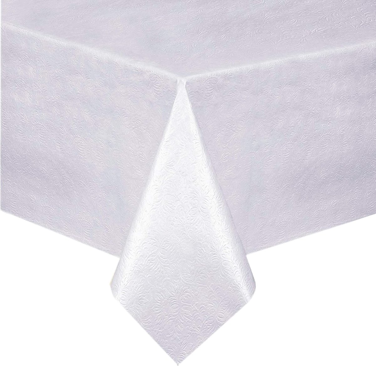 Tafelbeschermer Gewatteerd - Tafelkleed Onderlegger - Tafel Beschermen - Op Maat Te Knippen - 60 x 102 inch - Wit