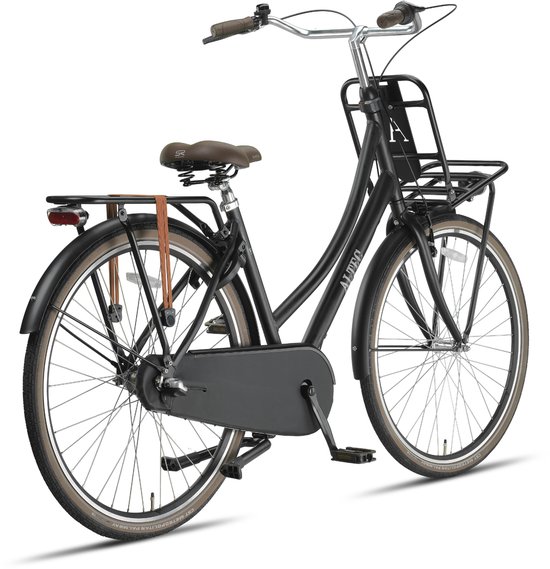Altec Vintage - Transportfiets - Damesfiets - 28 inch - 50 cm - 3 versnellingen - Handrem - Terugtraprem - Mat Zwart — afbeelding 3