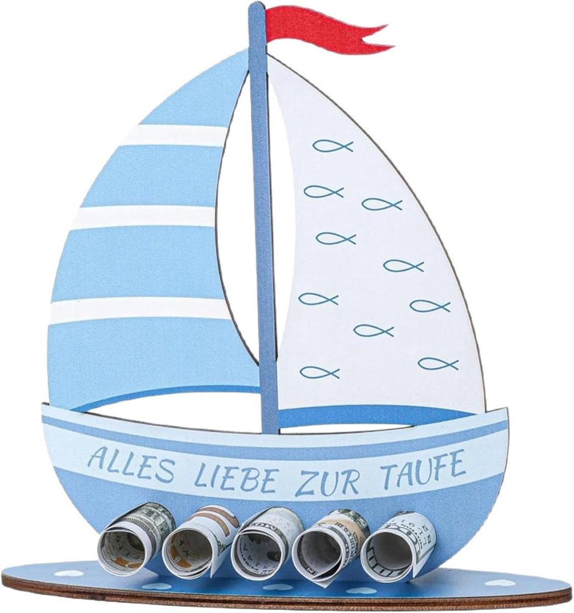 Bijzondere doopcadeaus voor jongens en meisjes, geboorte geschenken met houten tarp en unieke ontwerpen