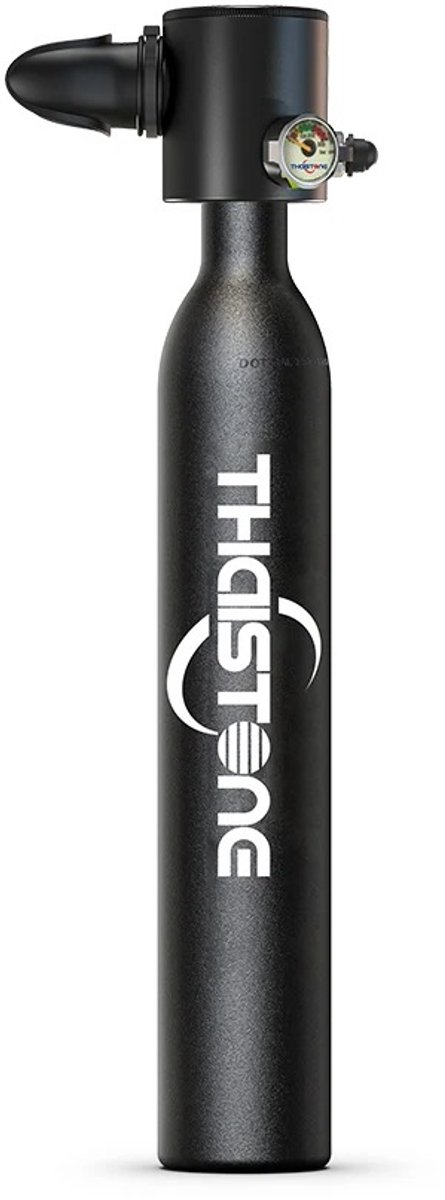 Archi Mini Duikapparatuur - Sport & Outdoor → Watersport → Duiken → Duikflessen - Duiken - 0,5 Liter - 200 Bar - Drukmeter - Aluminium — afbeelding 5