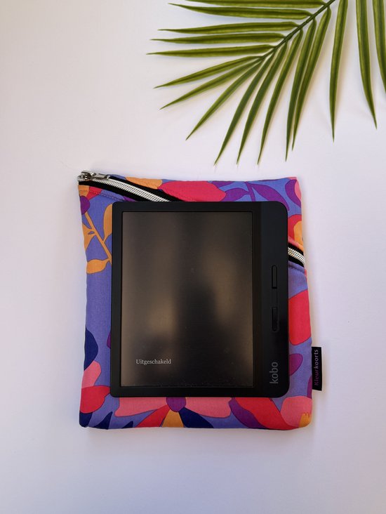 Kleurkoorts E-reader sleeve - Evening glow - Geschikt voor Kobo Libra — afbeelding 2