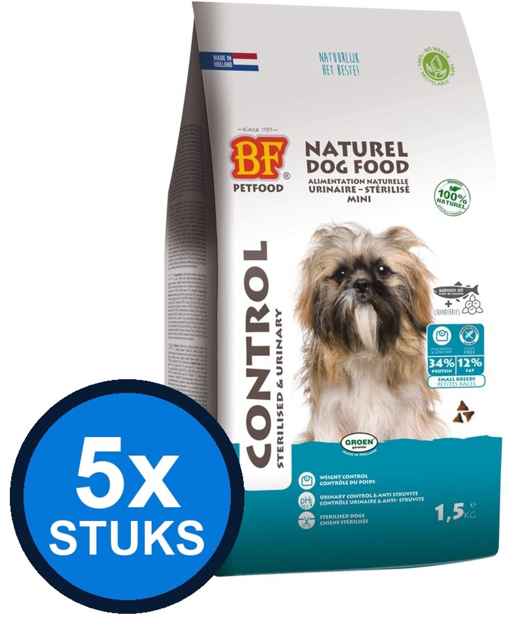 BF Petfood Biofood - control small breed 1,5kg - Hondenvoer - 1.5 kg