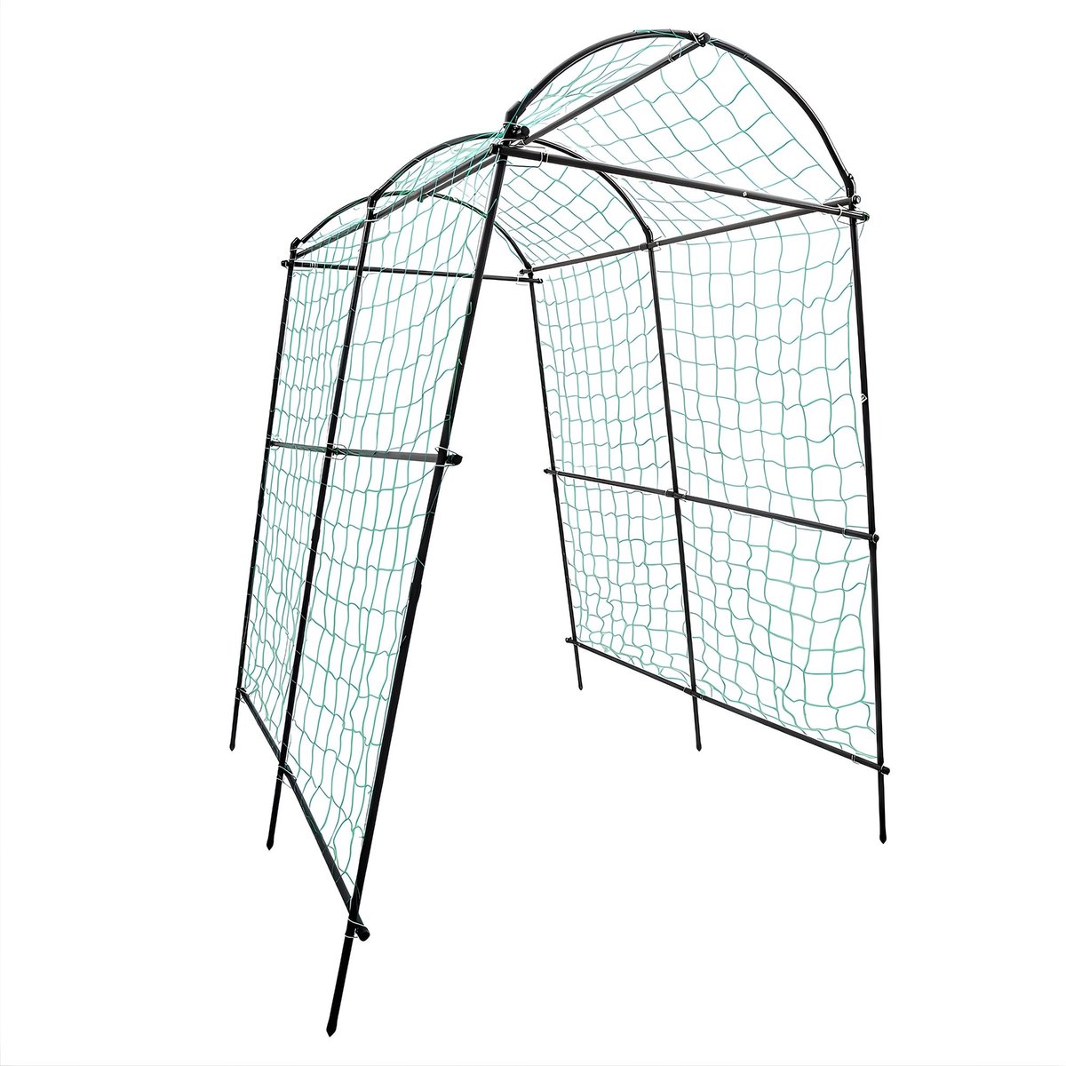 Tuinboog Trellis - Verstelbare Breedte en Stevig design - voor klimplanten en buiten - Staal