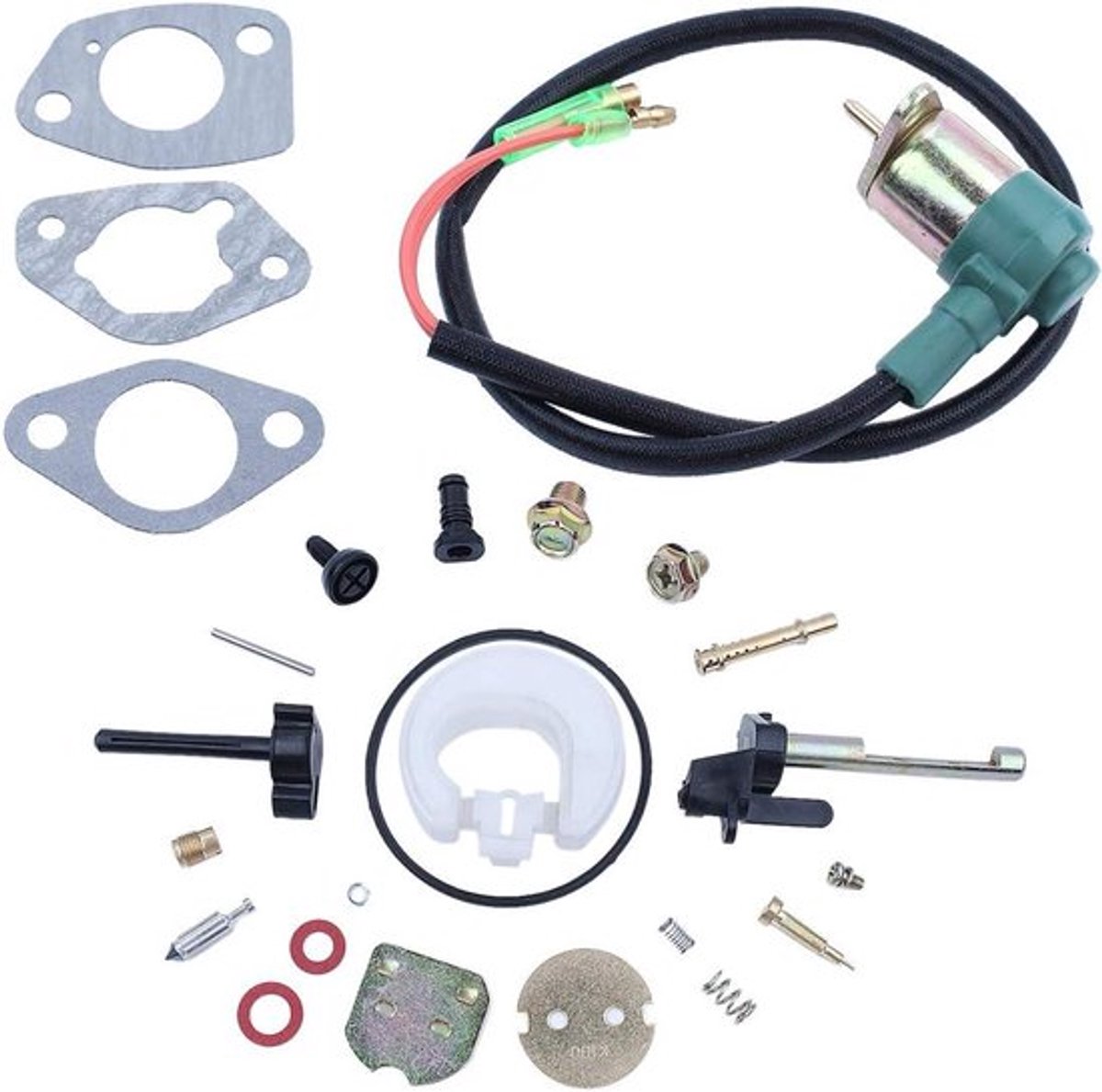 Carburateur solenoïde pakking reparatieset voor Honda GX390 13PK motorgenerator met duurzame onderdelen voor betrouwbare werking en eenvoudige installatie
