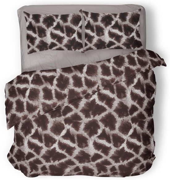 Dekbedovertrek 140x200/220cm - Ciro - Bruin - Eenpersoons — afbeelding 3