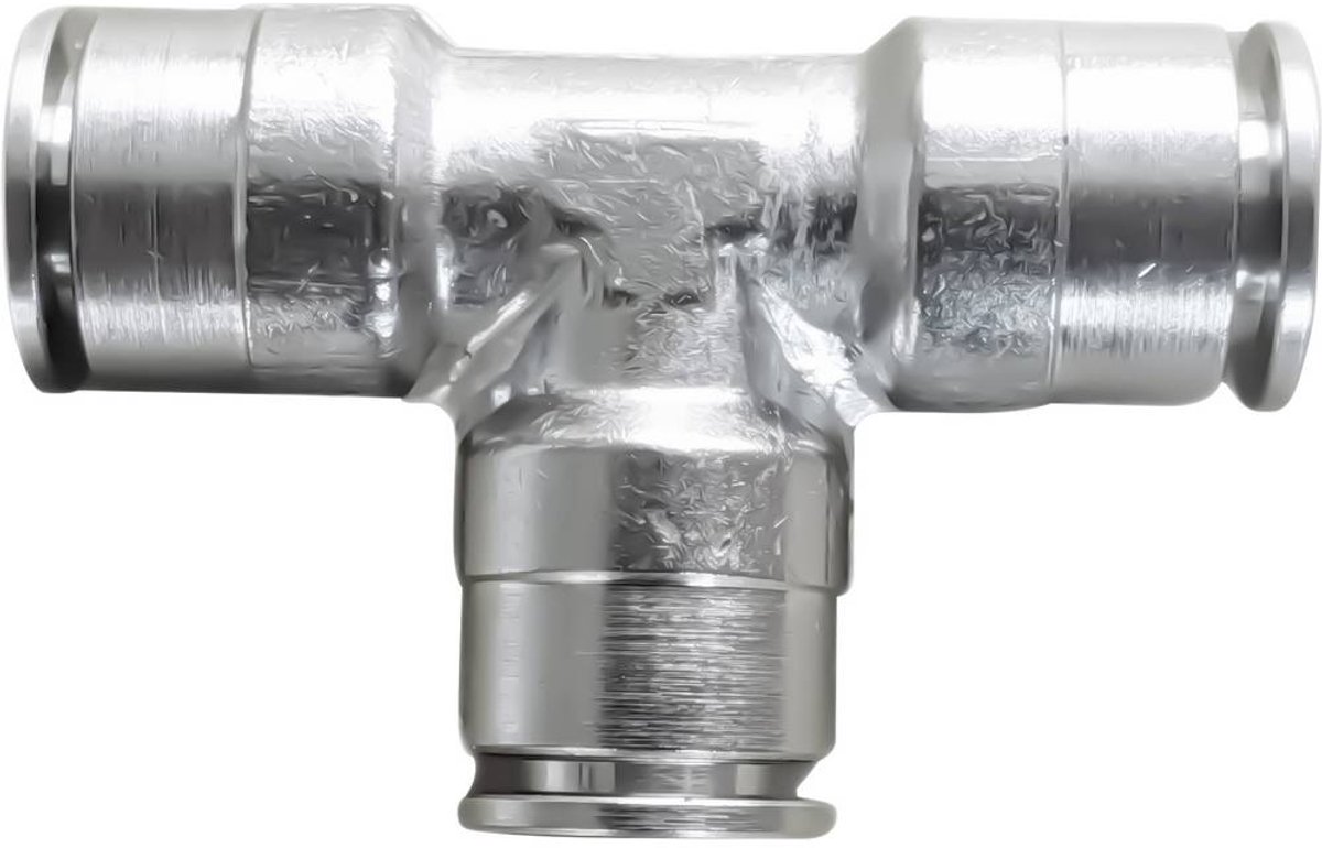 TRU COMPONENTS T-connector TC-14205468 MPEG 8-6 Buis-Ø: 8 mm, 6 mm 1 stuk(s)