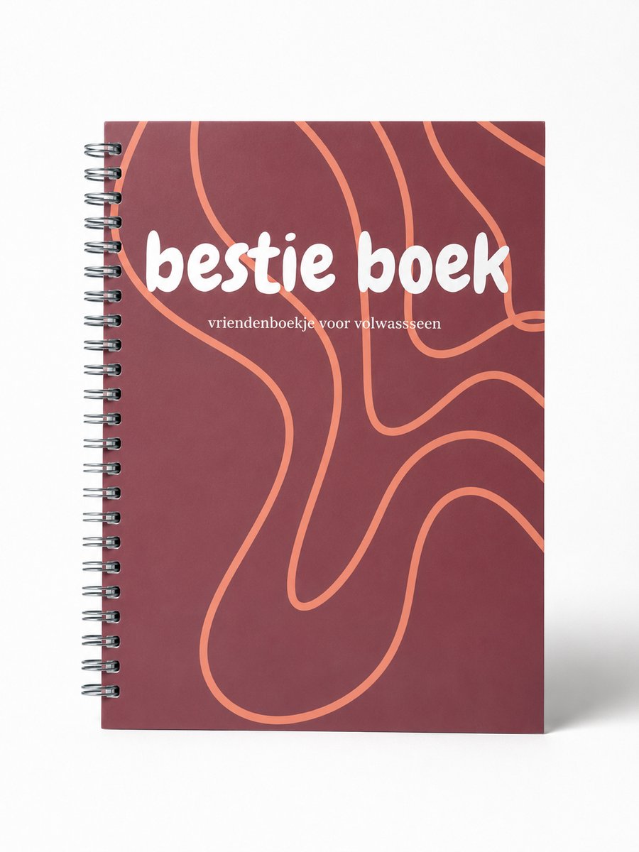 Vriendenboekje volwassenen - Bestie Boek - invulboek - vriendenboek