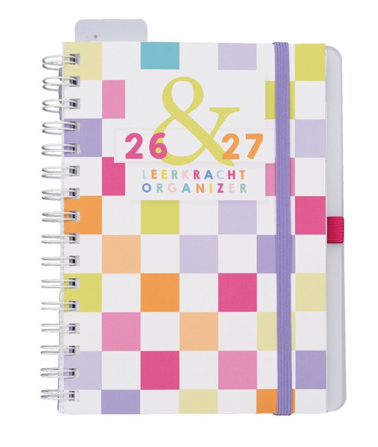Leerkracht Organizer Agenda 2026–2027 A5 – Basisonderwijs - Weekoverzicht, Lesplanning & Stickers - Wire‑O