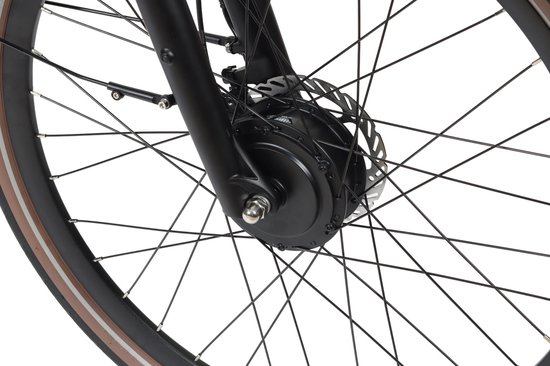 Altec Ciro - Elektrische Stadsfiets - Elektrische Damesfiets - Voorwielmotor - 7 Versnellingen - Hydraulische schijfremmen - 28 inch - 55 cm - Blauw van Altec — afbeelding 2