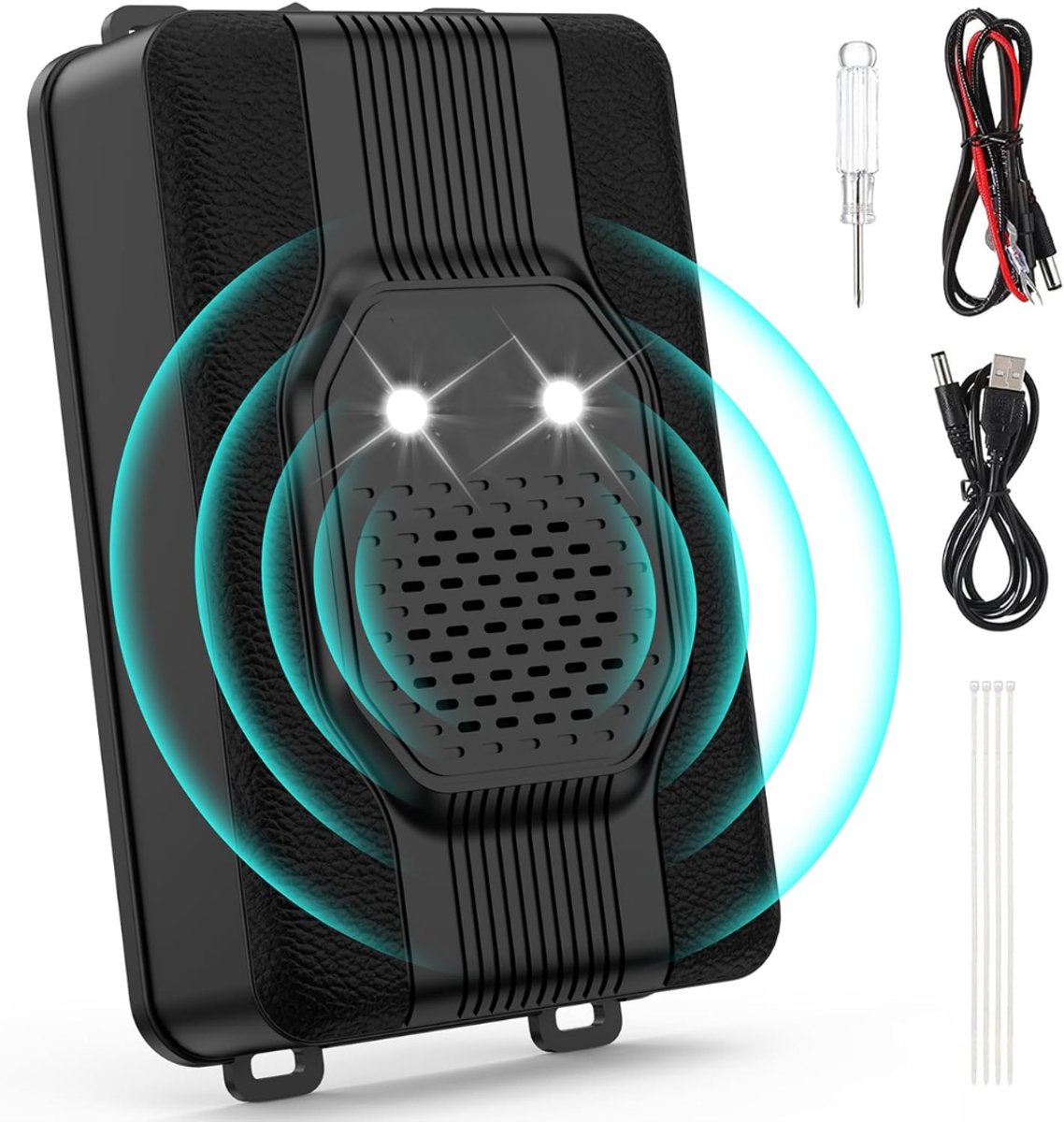 SNJY® Marterverjager - Marterverjagers - Marterverjager Auto - 12V - Zwart