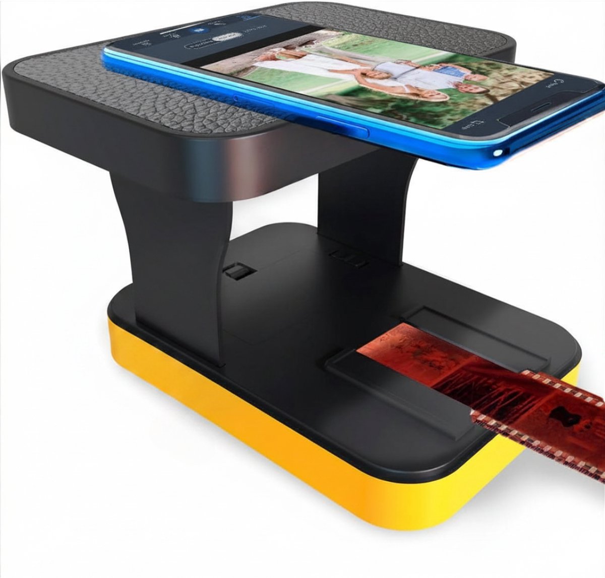 SNJY® Negatiefscanner - Dia Scanner - Digitaal Maken Foto - 35 mm - Zwart/Geel