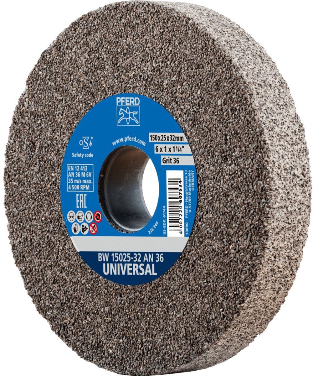 PFERD TOOLS SLIJPSTEEN BW 15025-32 AN 36 UNIVERSAL
