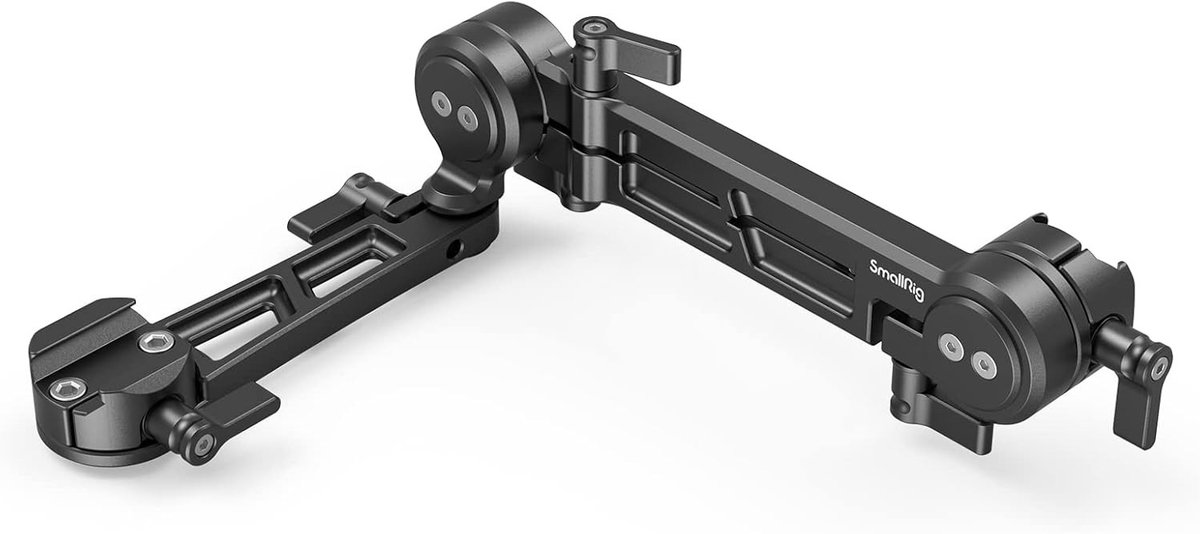Verstelbare EVF-montage met NATO-klem voor camera's - Ideaal voor filmmakers en videoproductie
